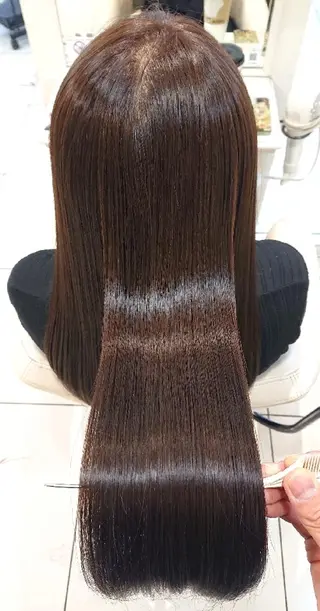 ロング 高橋 佑のヘアスタイル