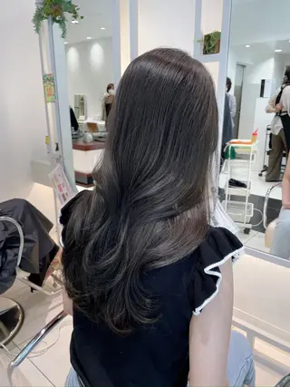ロング カラー BiBi 武田 あやのヘアスタイル