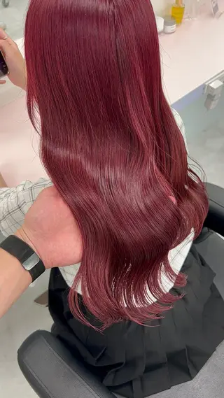 ロング カラー パーマ ヘアアレンジ メンズ キッズ ネイル マツエク・マツパ アイブロウ ブリーチなしの達人 🌈KAITOのヘアスタイル