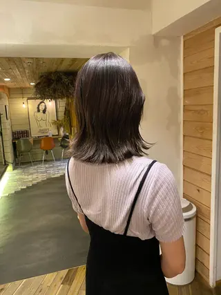 ミディアム カラー 吉田 光佑のヘアスタイル