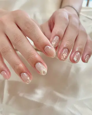ネイル 𓂃toi. 儚げnuanceのネイルデザイン
