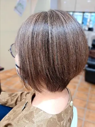 ショート カラー 💜𝑳𝑼𝑵𝑨 🌻母良田愛美🌻のヘアスタイル