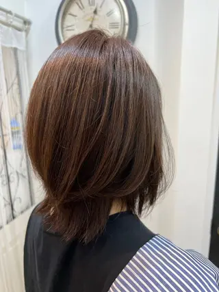ミディアム 🌕酸性縮毛矯正 高野竜🌕のヘアスタイル