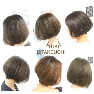 ショート 武内 由貴のヘアスタイル