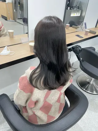 ロング カラー 🐭 MIKITO🐭のヘアスタイル