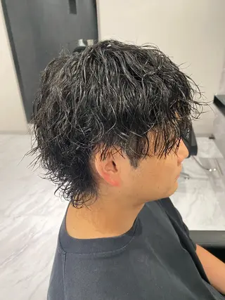 パーマ メンズ 🦋ハイトーン特化 🦋‪Nozomiのヘアスタイル