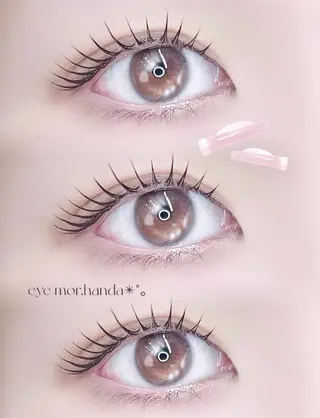マツエク・マツパ eye mor.半田 🌼erika🌼のマツエク・マツパデザイン
