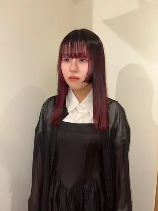 ロング カラー natsuki /HUIのヘアスタイル