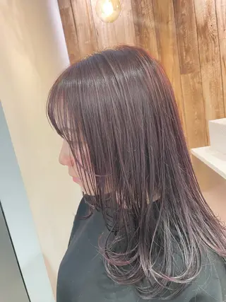 ミディアム カラー 神 嵩徳のヘアスタイル