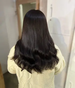 ロング オオニシ オト☁️のヘアスタイル