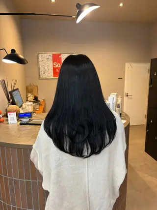 ロング rina/ レディースカットのヘアスタイル