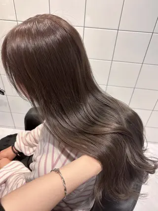 ロング カラー 表参道♡暗髪♡ 艶カラー♡アユミのヘアスタイル