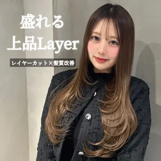 ロング カラー 透明感×韓国ヘア 🇰🇷きららのヘアスタイル