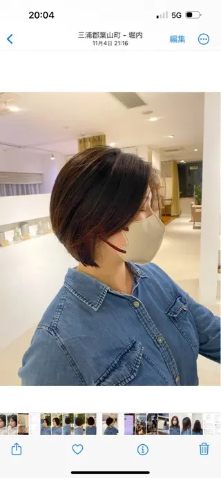 ショート メンズカット/レディ ースカット/ひまりのヘアスタイル