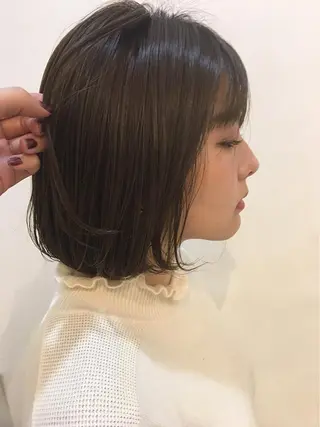 ショート カラー 狩野 羅夢のヘアスタイル