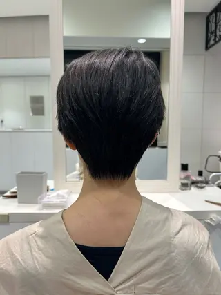 ショート 掛川 愛菜のヘアスタイル