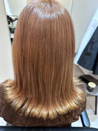 ミディアム カラー TOSHIKI 透明感カラー🌈のヘアスタイル