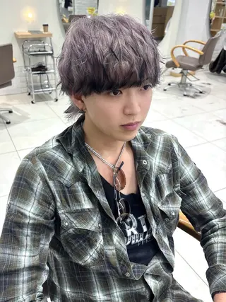 カラー メンズ 💈メンズパーマ カラー💈momoのヘアスタイル