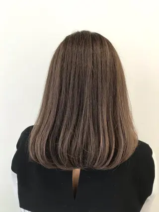 ミディアム カラー 大橋 輝久のヘアスタイル