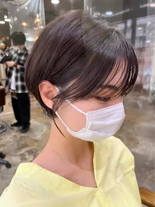 ショート 🌙𝑳𝑼𝑵𝑨 工藤/メンズカット✂のヘアスタイル