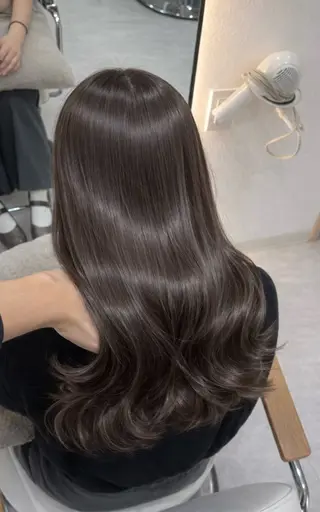 ロング 学生人気No1🩶 韓国風/艶髪/輝士のヘアスタイル