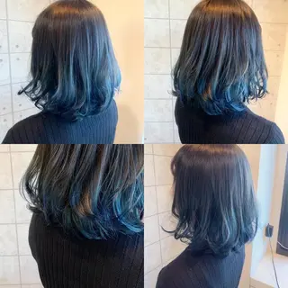 ショート カラー ヘアアレンジ 🌿‬ ܸAir 透明感🌱西村知佳のヘアスタイル