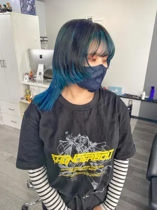 カラー 【BIBBIDI】 MIKIのヘアスタイル