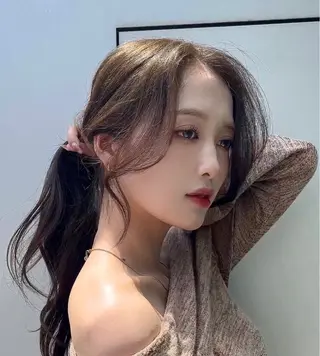 セミロング カラー 🌫️大人韓国ヘア 🌫️naoyaのヘアスタイル