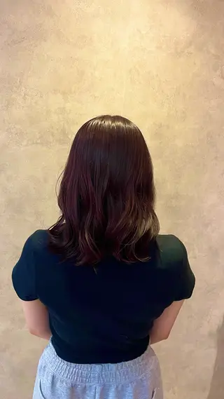 カラー 市毛 風音のヘアスタイル