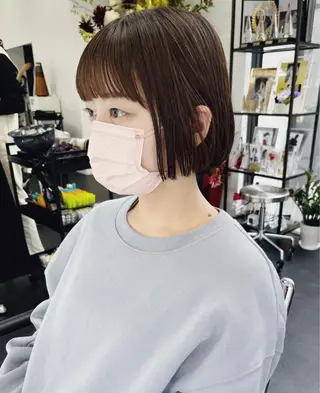 ショート 似合わせパーマ/ 山本銀次郎のヘアスタイル