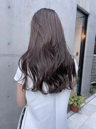 ロング カラー ARCANAブリーチ ダブルカラー🌟原宿のヘアスタイル