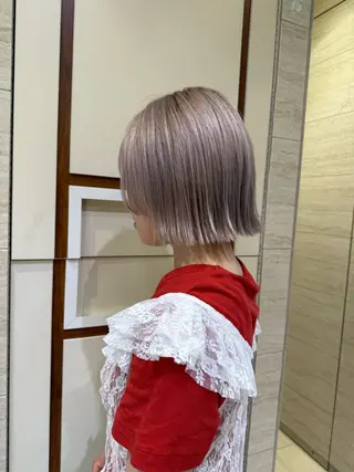 カラー Rinka🍓カット /髪質改善/縮毛矯正のヘアスタイル