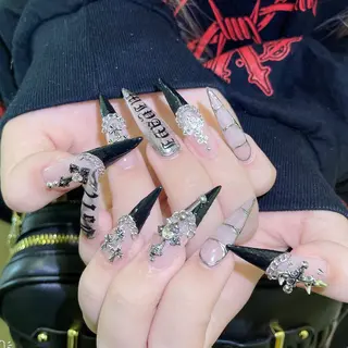 ネイル MoMoA Nail ネイル長さ出し専門店のネイルデザイン