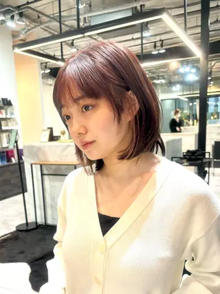 ミディアム 小田 桜のヘアスタイル