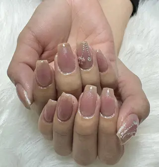 ネイル 🍄Rina🍄 韓国風ネイルのネイルデザイン