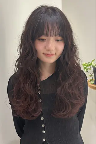 ロング vince gio 彩織のヘアスタイル