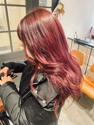 ロング カラー 丸田 幹太のヘアスタイル