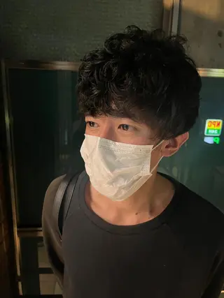 ミディアム カラー パーマ ヘアアレンジ メンズ キッズ ネイル マツエク・マツパ アイブロウ 久木原 ゆりのヘアスタイル