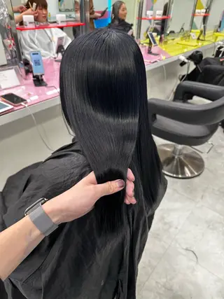 ロング カラー 中韓レイヤー/ ブラウン🤎はやとのヘアスタイル