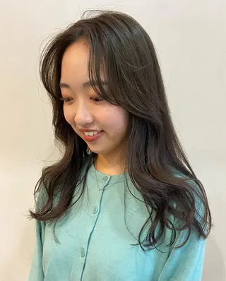 ロング ボブ/透明感カラー 🧸YUI❤️のヘアスタイル
