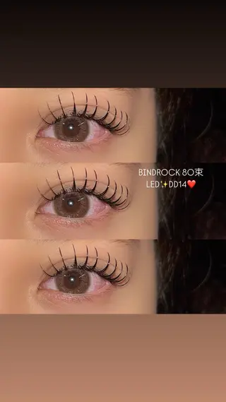 マツエク・マツパ BAMBI KANAのマツエク・マツパデザイン