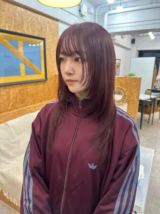 ロング カラー 🪭risa 暖色/レイヤー🪭のヘアスタイル