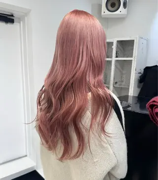 ロング カラー ヘアアレンジ 艶ハイトーン/ヘア アレンジAYAKAのヘアスタイル