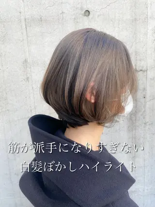ショート カラー 西本 由香のヘアスタイル