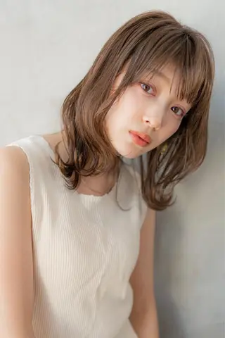ミディアム Anthurium 吹田💐のヘアスタイル