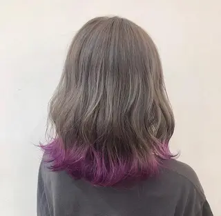 ミディアム beauty   beast 西新店のヘアスタイル