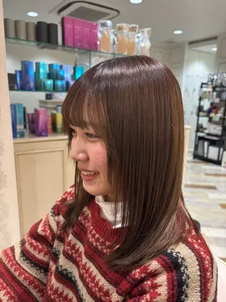 ミディアム メンズ/パーマ/ ウルフ/伊武紀のヘアスタイル