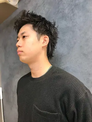ヘアアレンジ メンズ メンズ特化✂️栗原 侑也のヘアスタイル