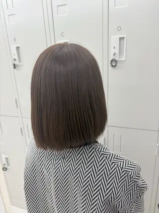 ミディアム カラー NaVIユウジ 透明感カラーのヘアスタイル