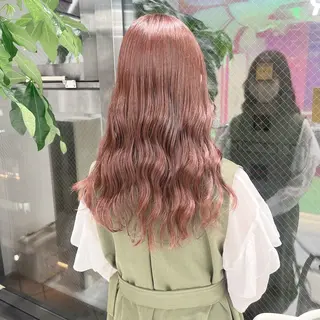 ロング カラー パーマ ヘアアレンジ メンズ 🤍透明感カラー🤍 似合わせ🤍AINEのヘアスタイル